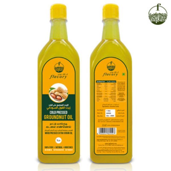 Cold Pressed Groundnut Oil - 1ctn x 12 pcs